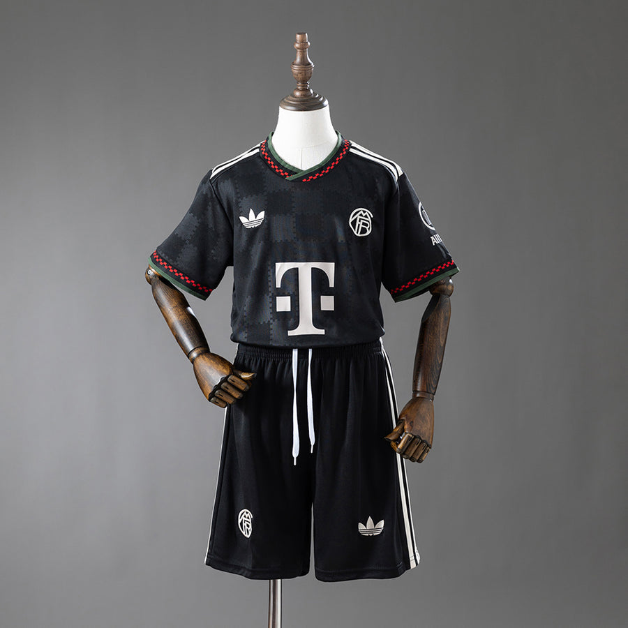 Bayern Munich Thids Secundária Infantil Kit Camisa 25/26