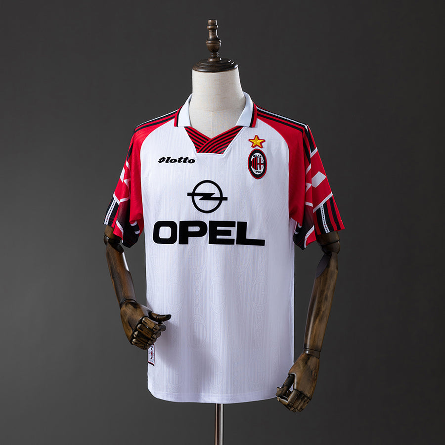 AC Milan Secundária Retrô Camisa 97/98