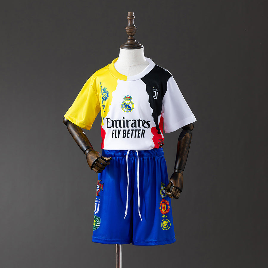 Ronaldo Infantil Kit Edição Especial Camisa 25/26