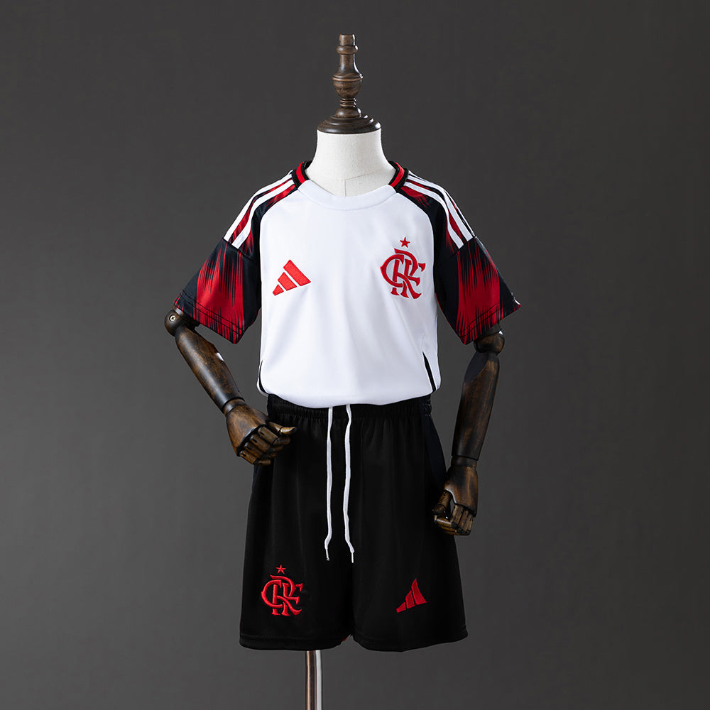 Flamengo Secundária Infantil Kit Camisa 25/26