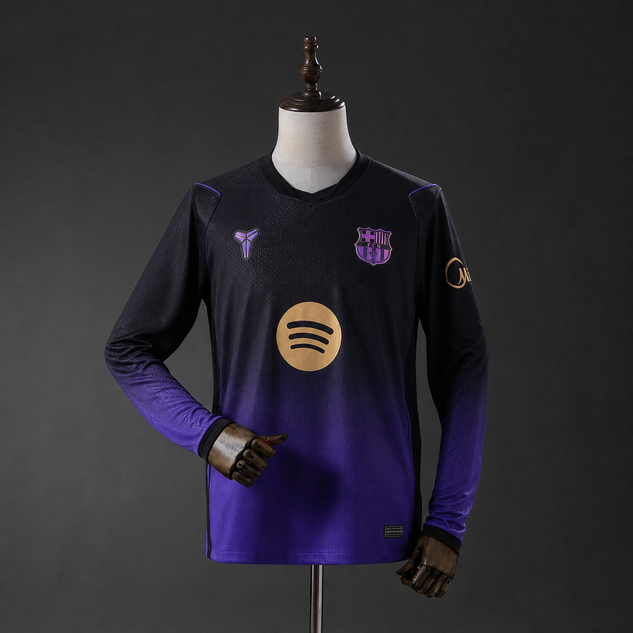 Barcelona x Kobe Bryant Long Sleeved Secundária Camisa 26/27