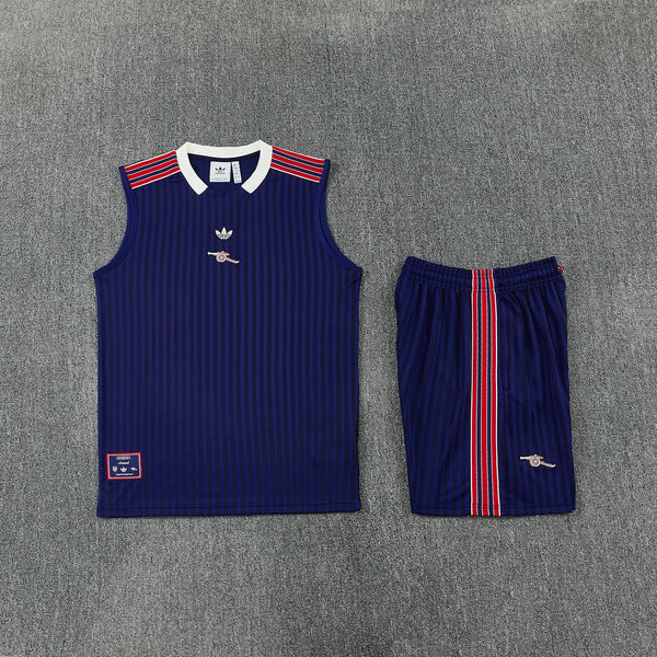Conjunto Regata Arsenal Safira Azul 25/26