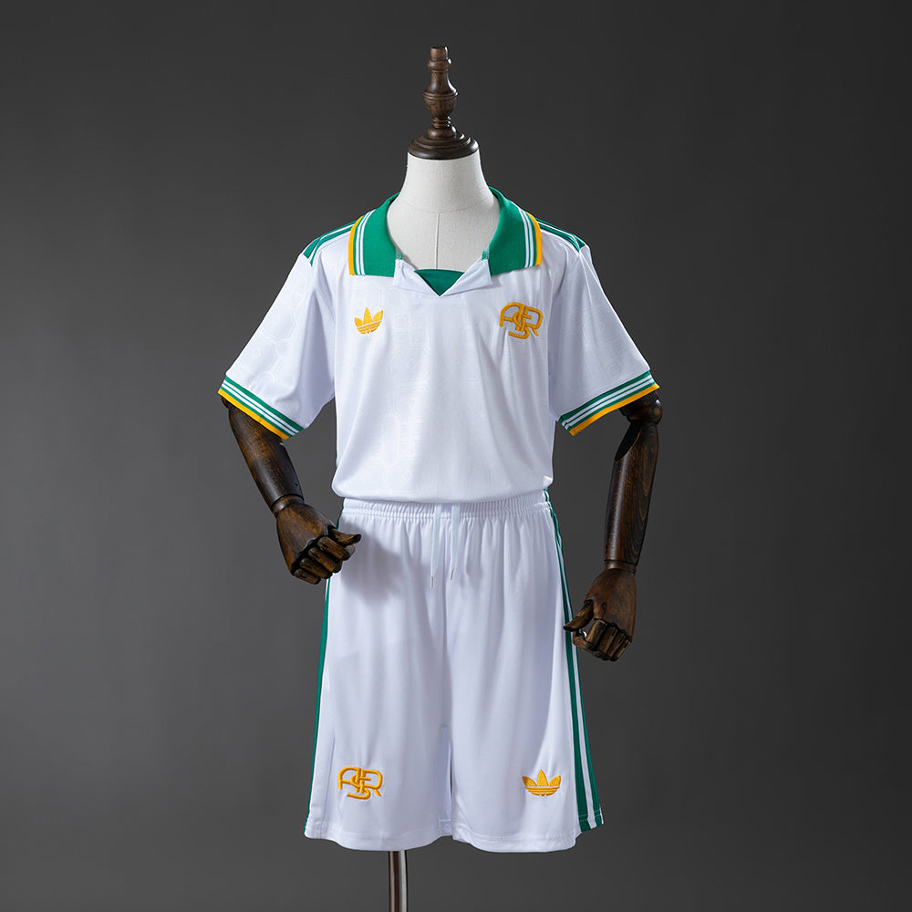 Roma Secundária Terceira Infantil Kit Camisa 25/26