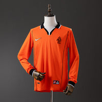 Holanda Principal Retrô Manga Longa Camisa 1998