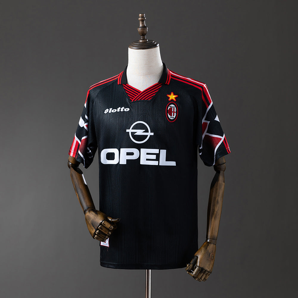 AC Milan Secundária Segunda Retrô Camisa 97/98
