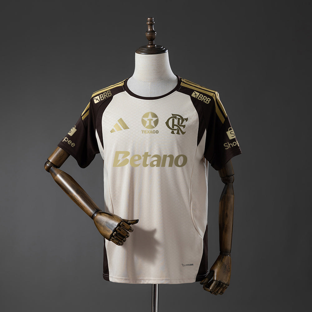 Flamengo All sponsors - Apricot Treino Camisa 26/27