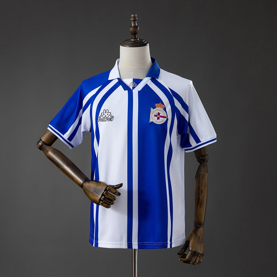 Deportivo La Coruna X Bebet Pompeii Retrô Camisa
