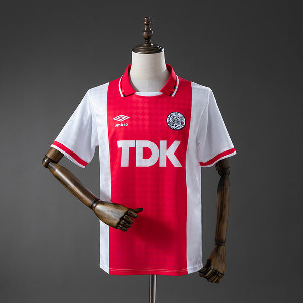 Ajax Principal Retrô Camisa 89/90
