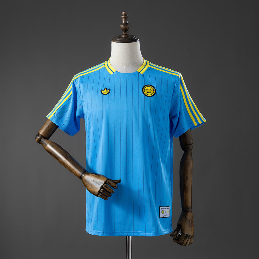 Colômbia Ícones de Arquibancada Azul Camisa