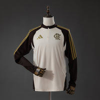 Flamengo Long Sleeved uniform Apricot Treino 26/27