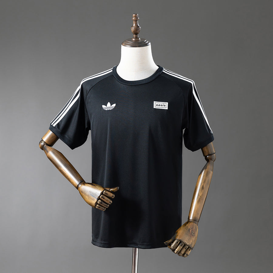Oasis Live 25 3-Stripes Preto Original Camisa