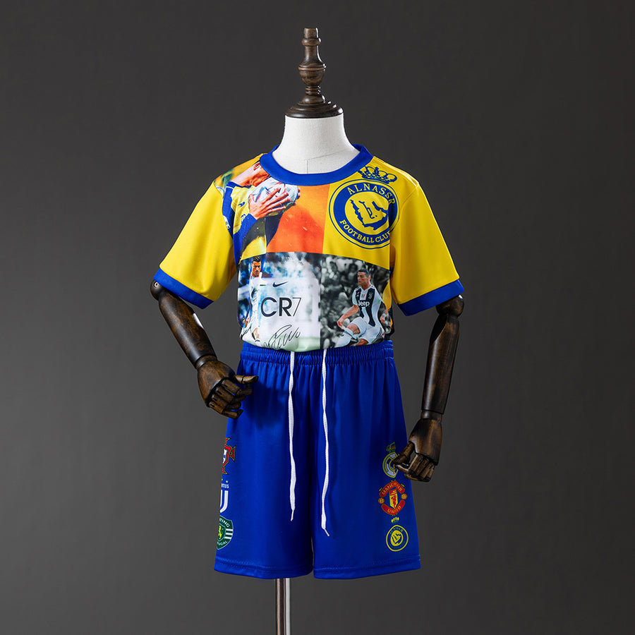 Ronaldo Infantil Kit Edição Especial Camisa 25/26