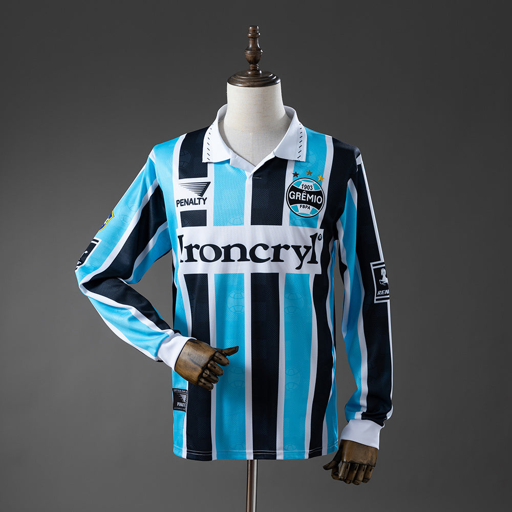 Gremio Principal Retrô Manga Longa Camisa 97/98