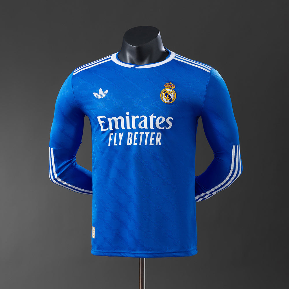 Real Madrid Secundária Versão Jogador Camisa 25/26
