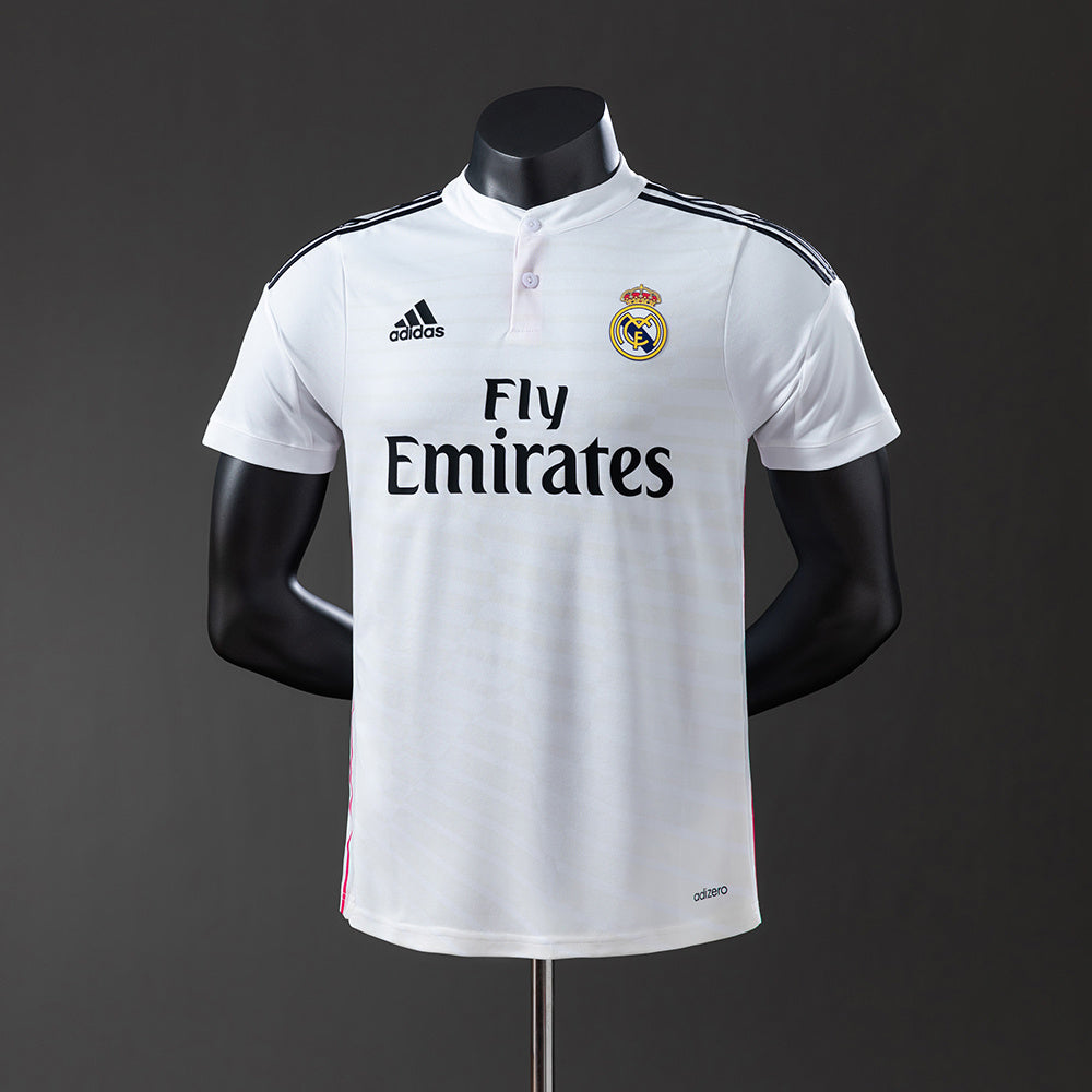 Real Madrid Principal Retrô Versão Jogador Camisa 14/15