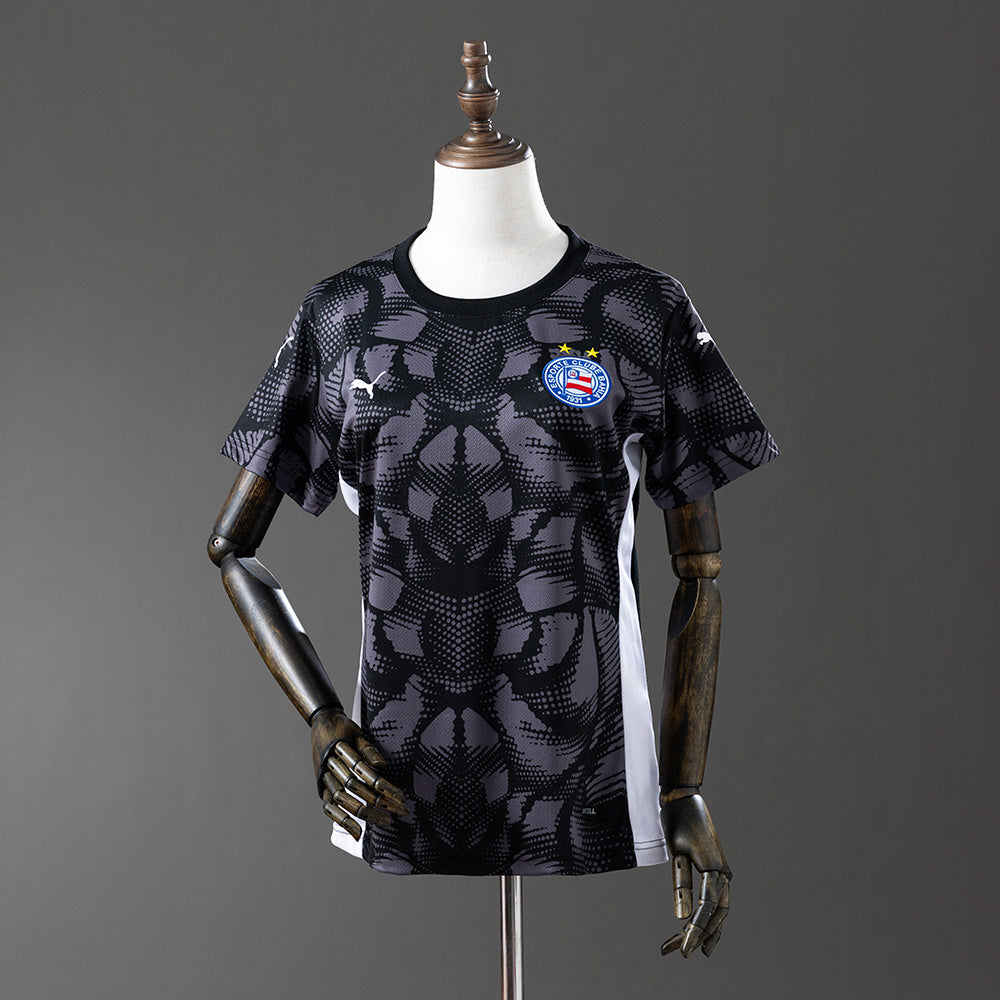 Bahia - Preto Goleiro Feminino Camisa 25/26