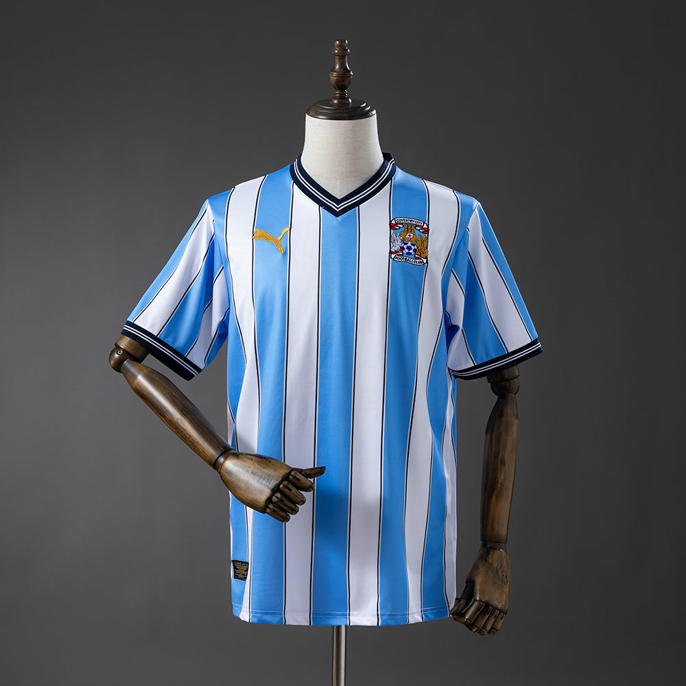 Coventry City 25th Edição Principal Retrô Aniversário Camisa 11/12