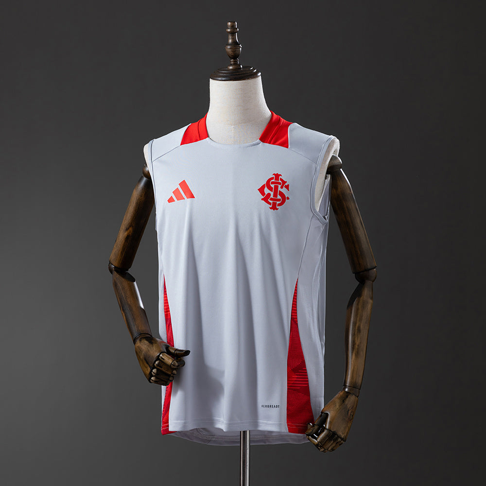 Internacional Cinza Colete Macacão Treino Camisa 25/26