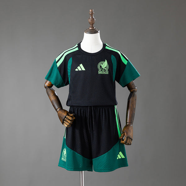 México - Preto Infantil Kit Treino Versão Jogador Camisa 2028