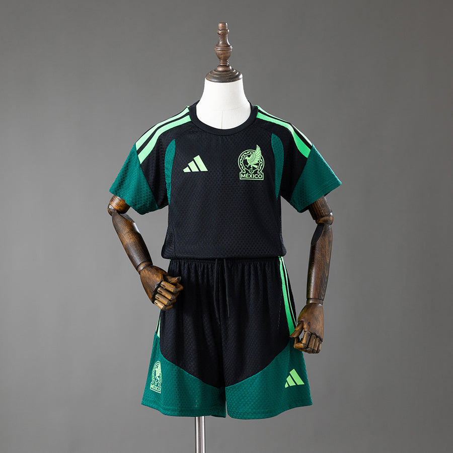 México - Preto Infantil Kit Treino Versão Jogador Camisa 2028