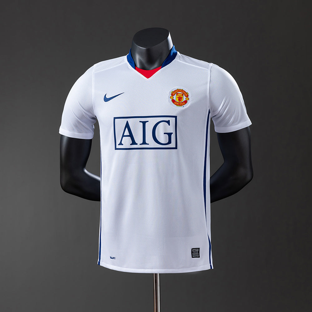 Manchester United Secundária Retrô Versão Jogador Camisa 08/09