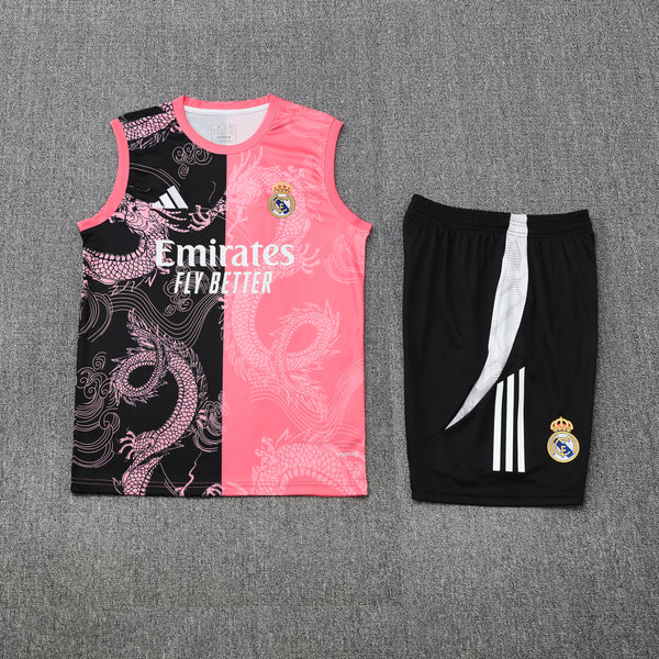 Conjunto Regata com do Real Madrid Colete Treino 25/26