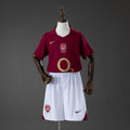 Arsenal Principal Infantil Kit Retrô Camisa 05/06