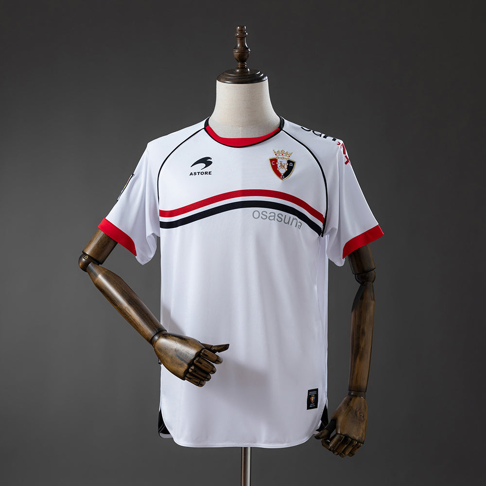 Osasuna Secundária Retrô Camisa 10/11