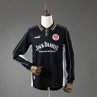 St. Pauli Secundária Retrô Manga Longa Camisa 99/00