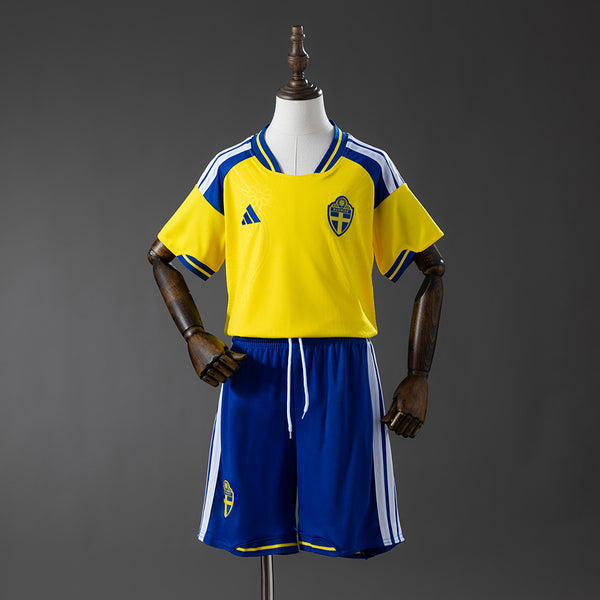Suécia Principal Infantil Kit Camisa 2028