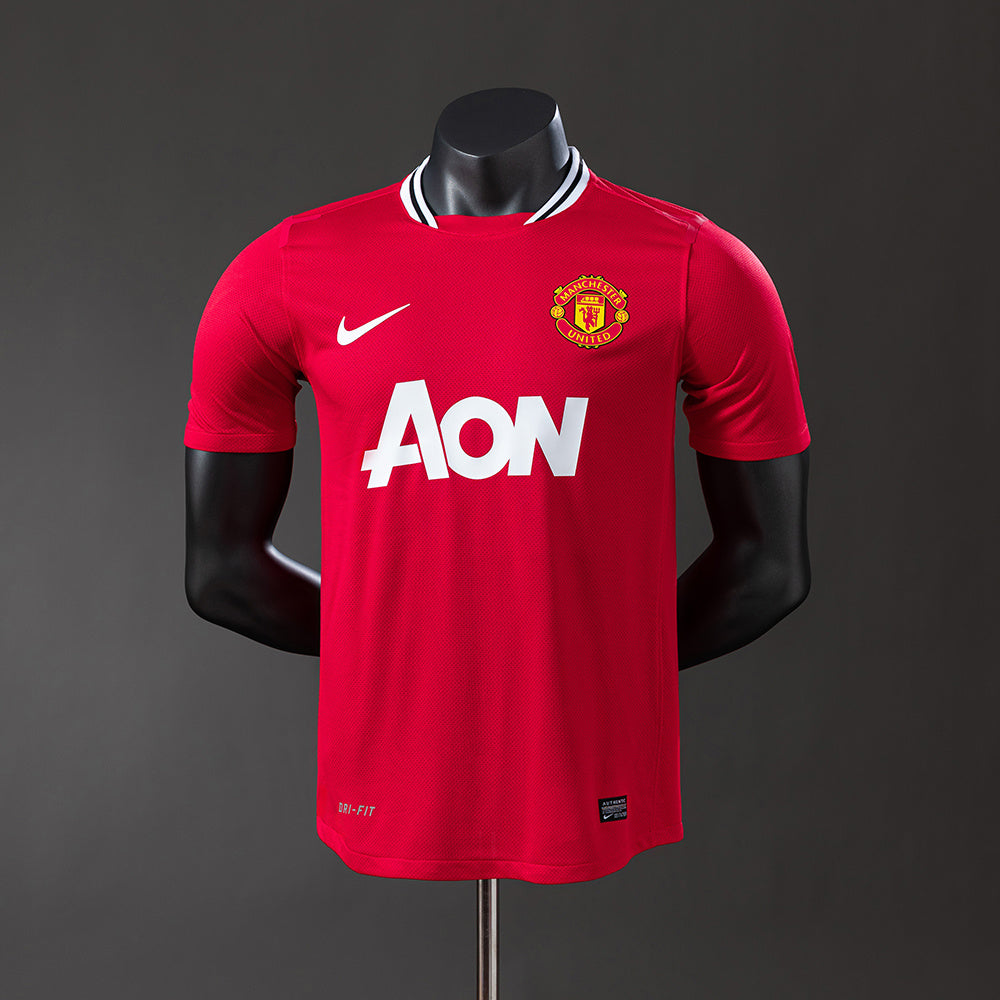 Manchester United Principal Retrô Versão Jogador Camisa 11/12