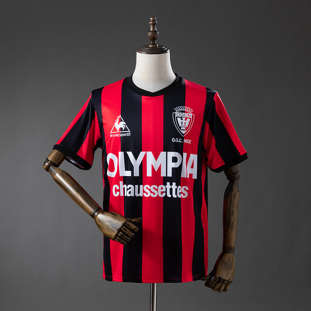 OGC Nice Principal Retrô Camisa 77/78