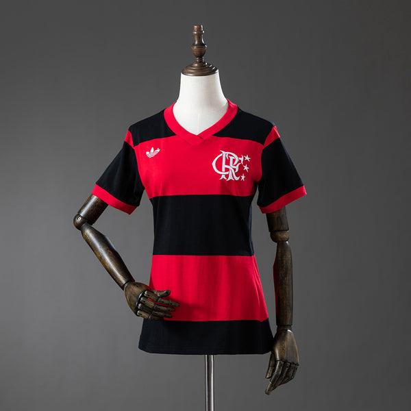 Flamengo Principal Feminino Retrô Camisa 1981