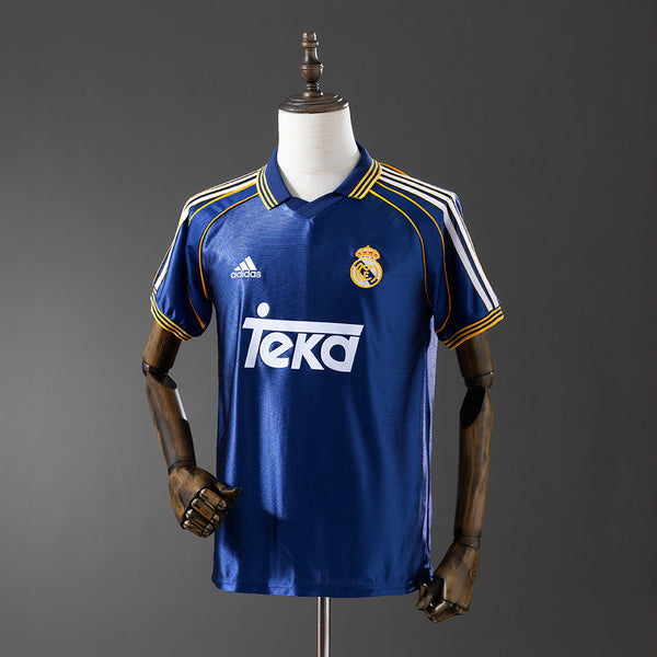 Retrô Real Madrid Terceira Secundária 2000