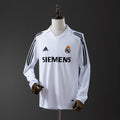 Real Madrid Principal Retrô Manga Longa 05/06