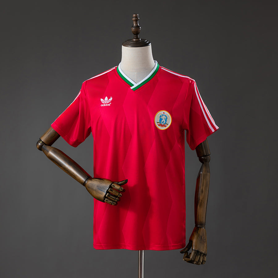 Bulgaria Secundária Retrô Camisa 1986