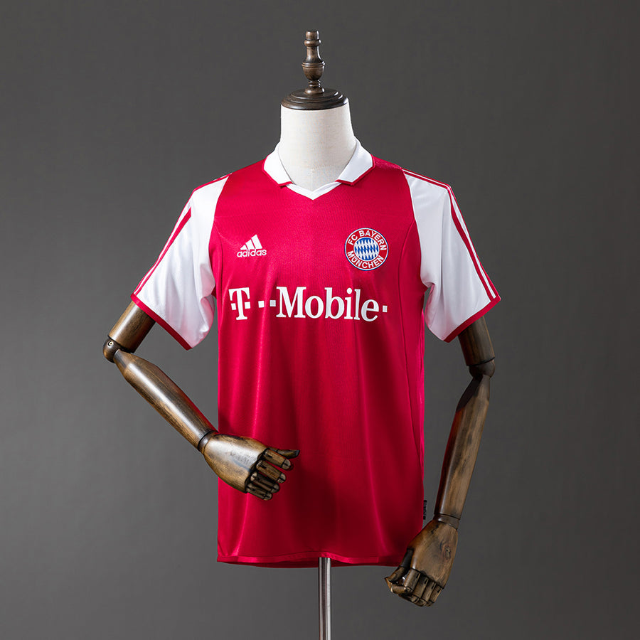 Bayern Munich Principal Retrô Camisa 03/04