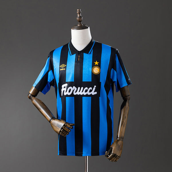 Inter Milan Terceira Secundária Retrô 1994