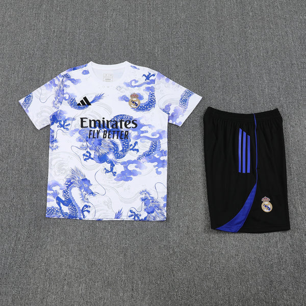 Conjunto Social Real Madrid ,,,, Manga Curta 25/26