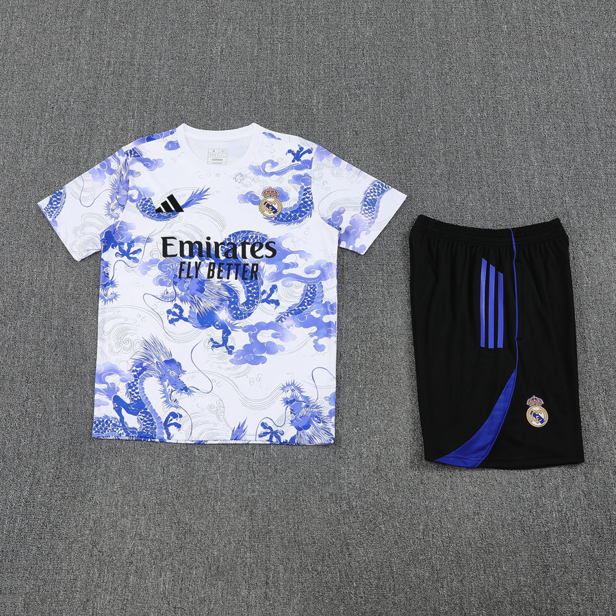Conjunto Social Real Madrid ,,,, Manga Curta 25/26