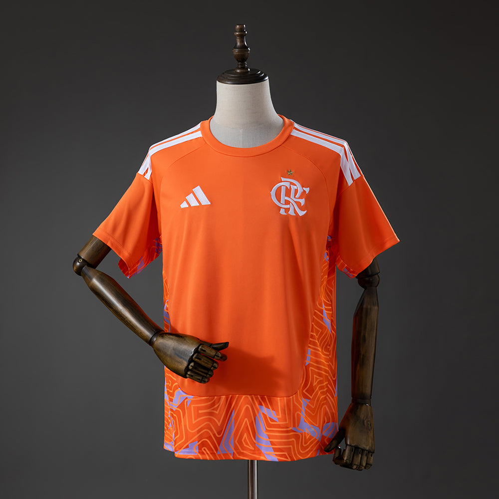 Flamengo Goleiro-Laranja Camisa 26/27