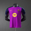 Barcelona -Roxo Treino Versão Jogador Pré-jogo Camisa 25/26