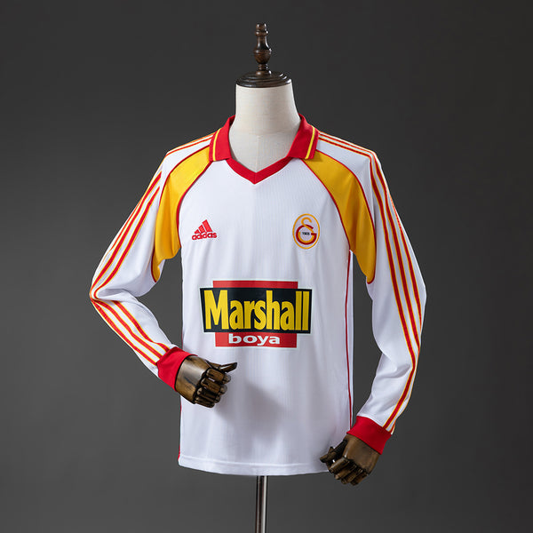 Galatasaray Secundária Retrô Manga Longa Camisa 99/00