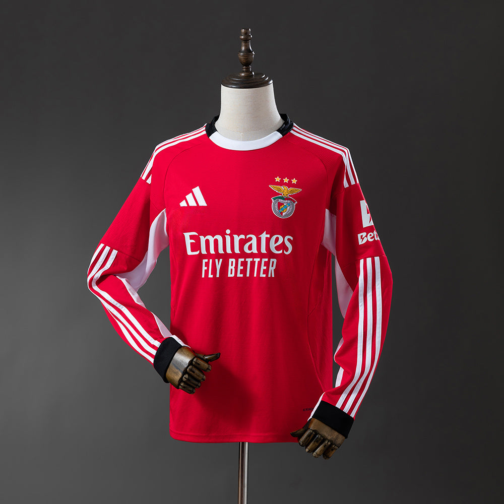 Benfica Principal Manga Longa 25/26