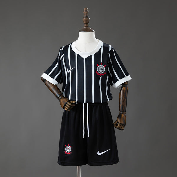 Corinthians Secundária Infantil Kit Camisa 26/27
