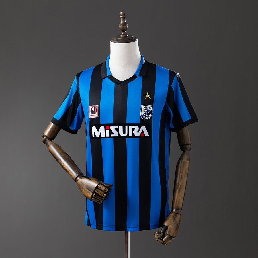 Inter de Milão Principal Retrô 1990