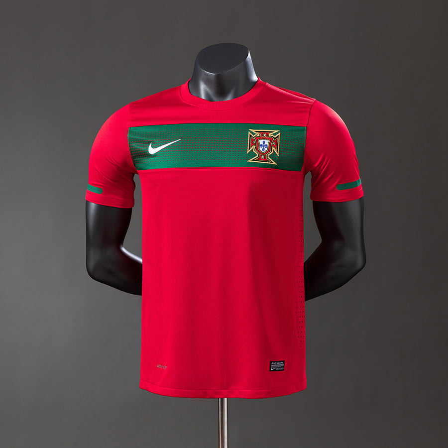 Portugal Principal Retrô Versão Jogador Camisa 2010