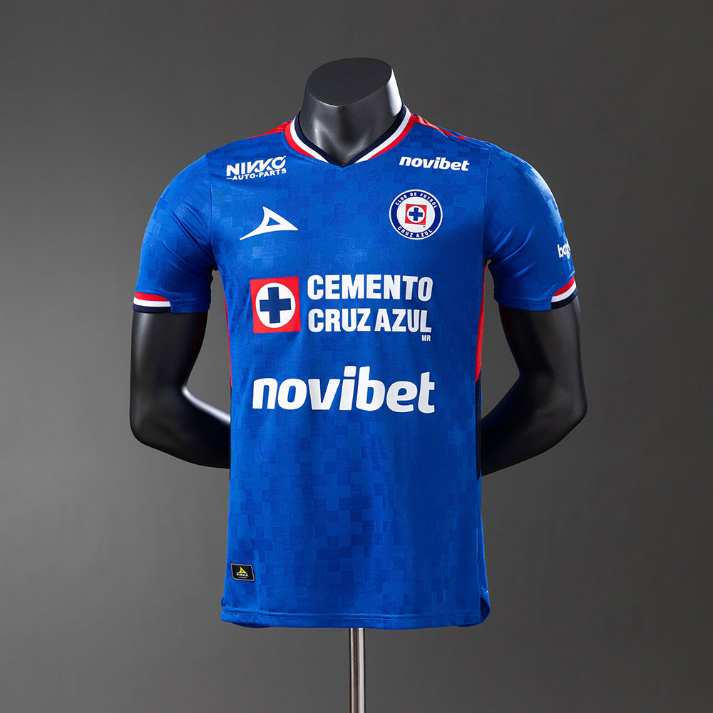 Cruz Azul Principal Versão Jogador Camisa 25/26