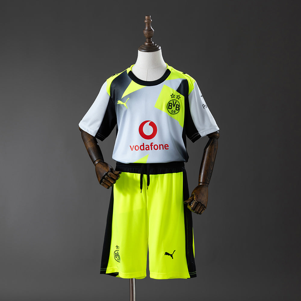 Borussia Dortmund Secundária Infantil Kit Camisa 25/26