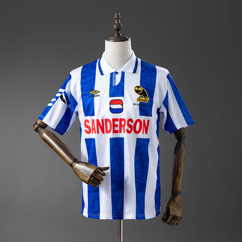 Sheffield Wednesday Principal Retrô Camisa 92/93